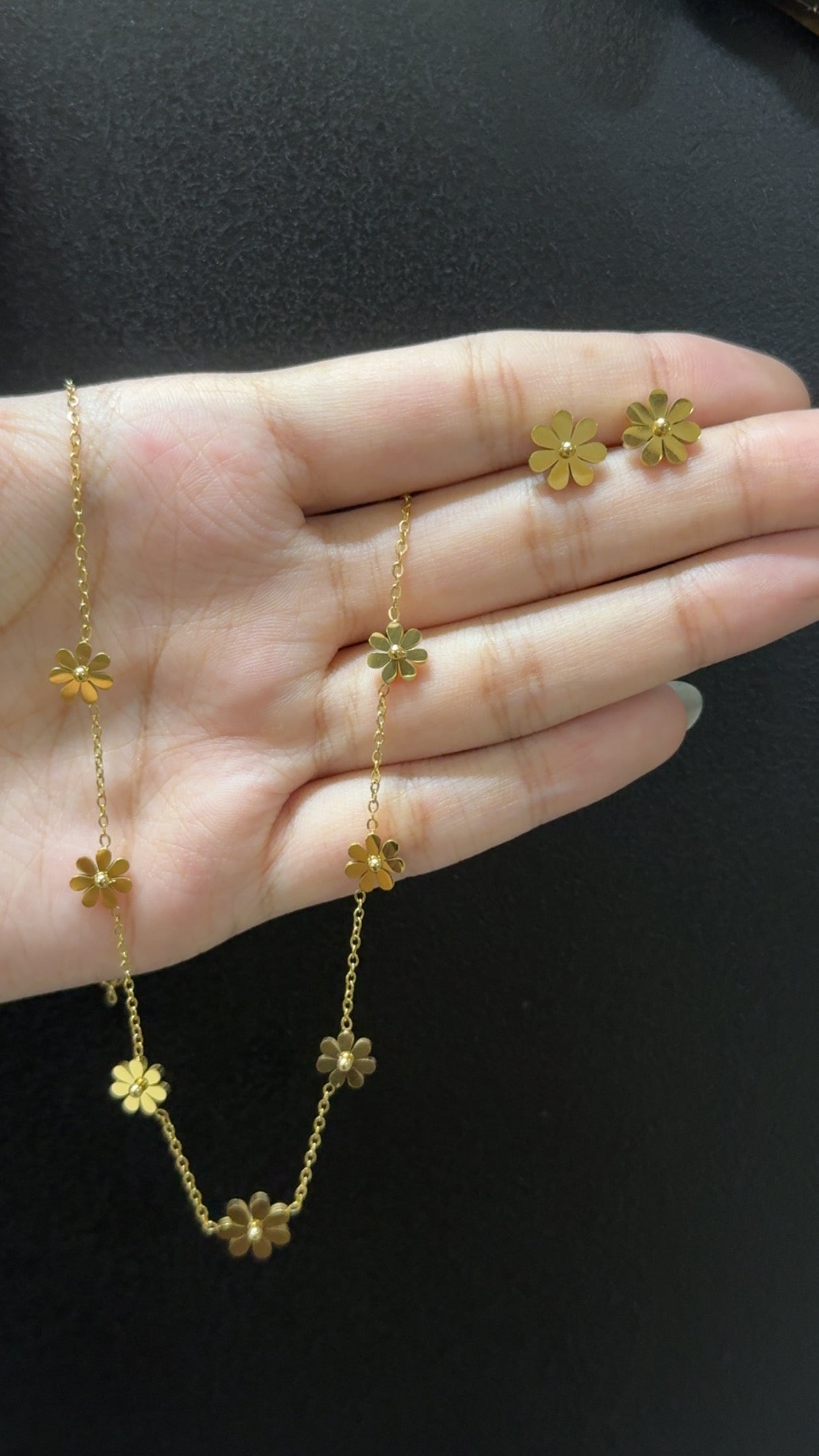Floral gleam set