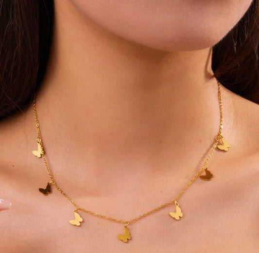 Butterfly Charm Necklace