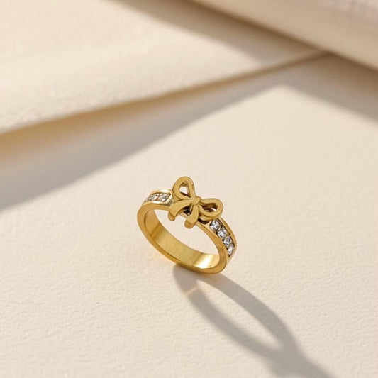 Bow Charm Ring