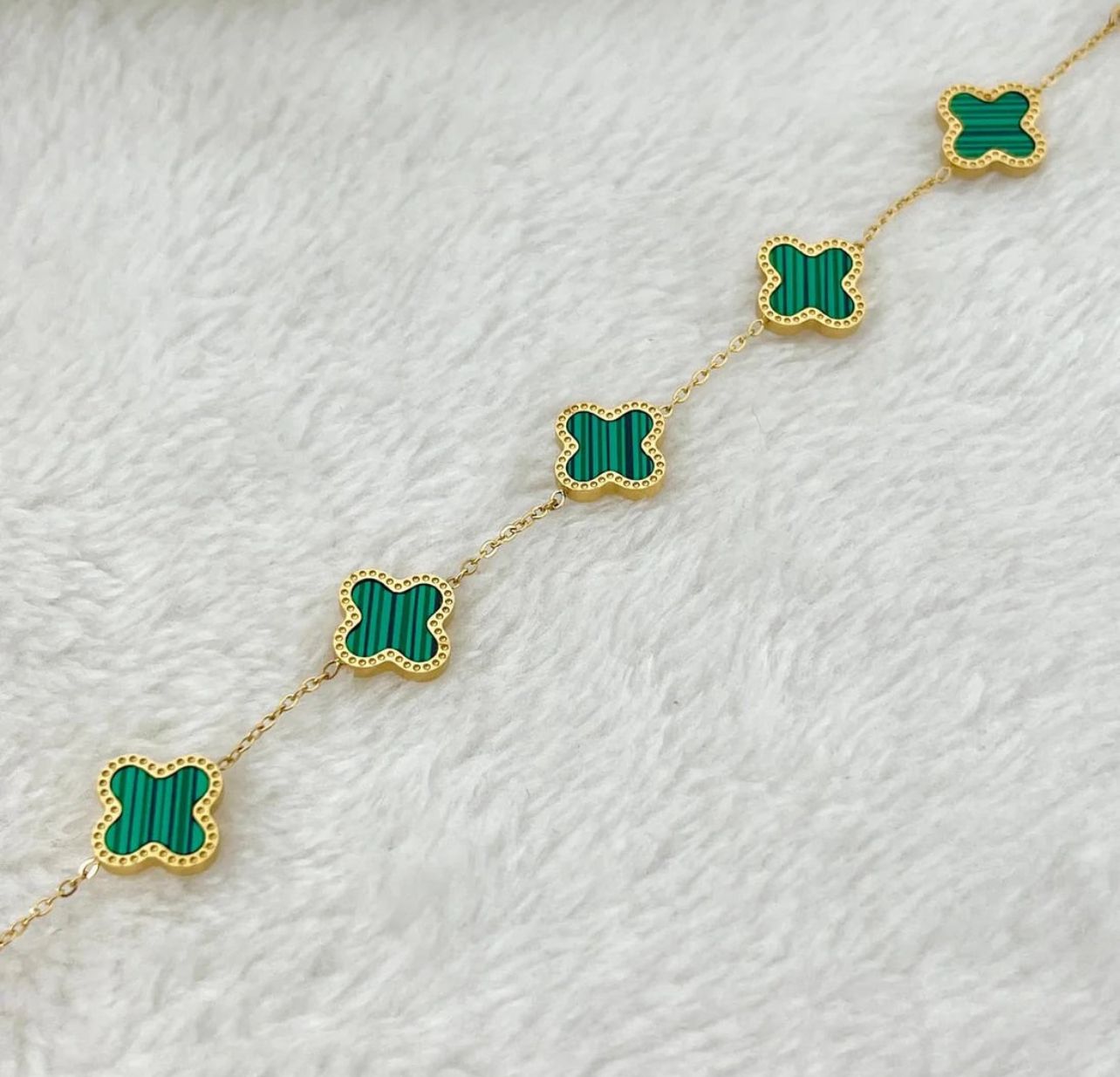 Green Clover Bracelet