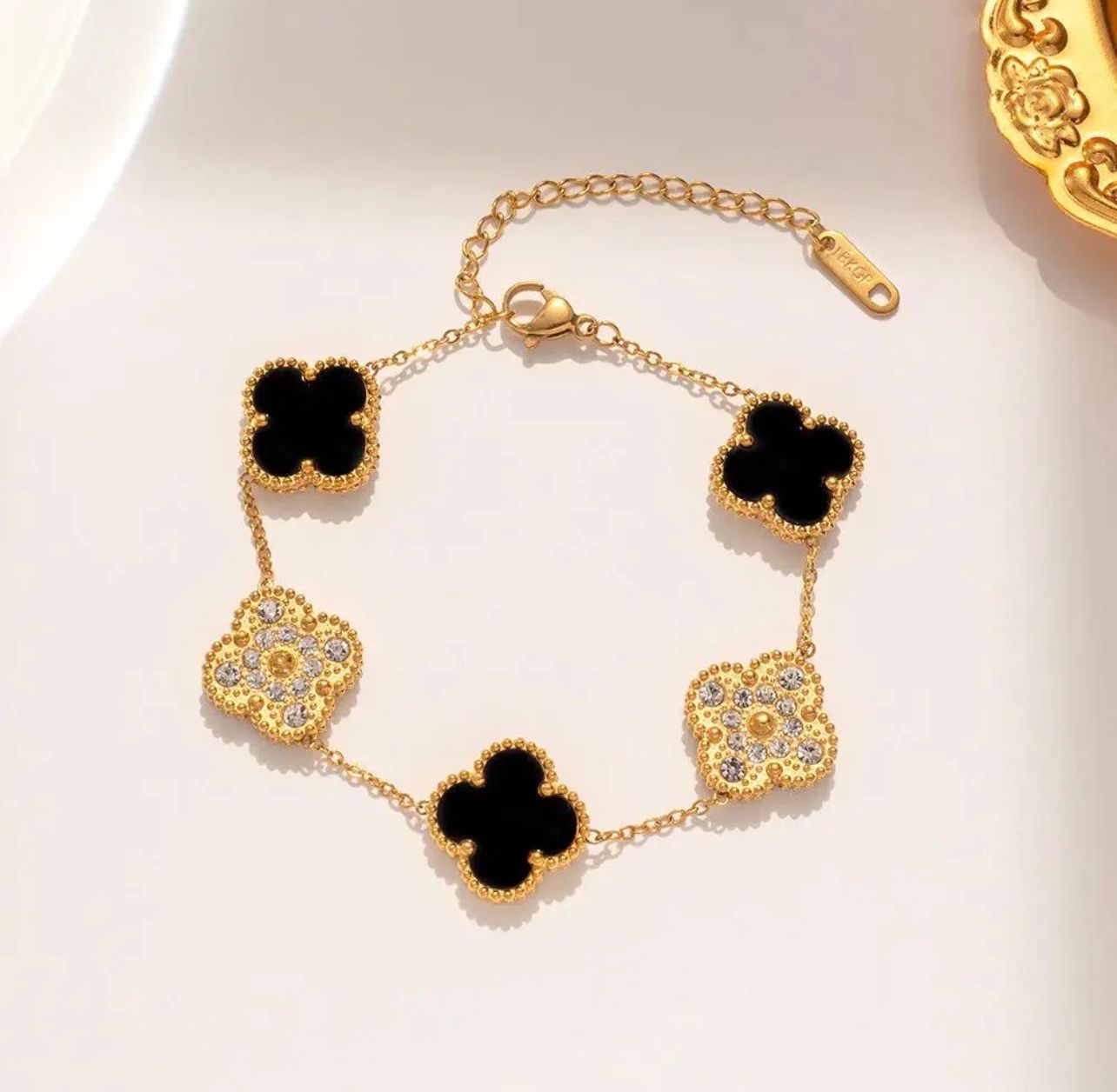 Noir Charm Bracelet