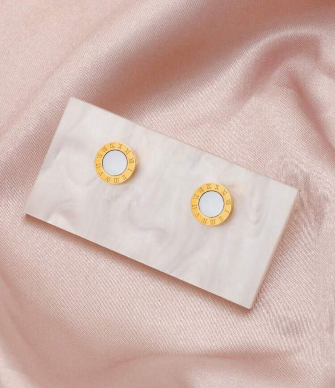 White Roman Studs
