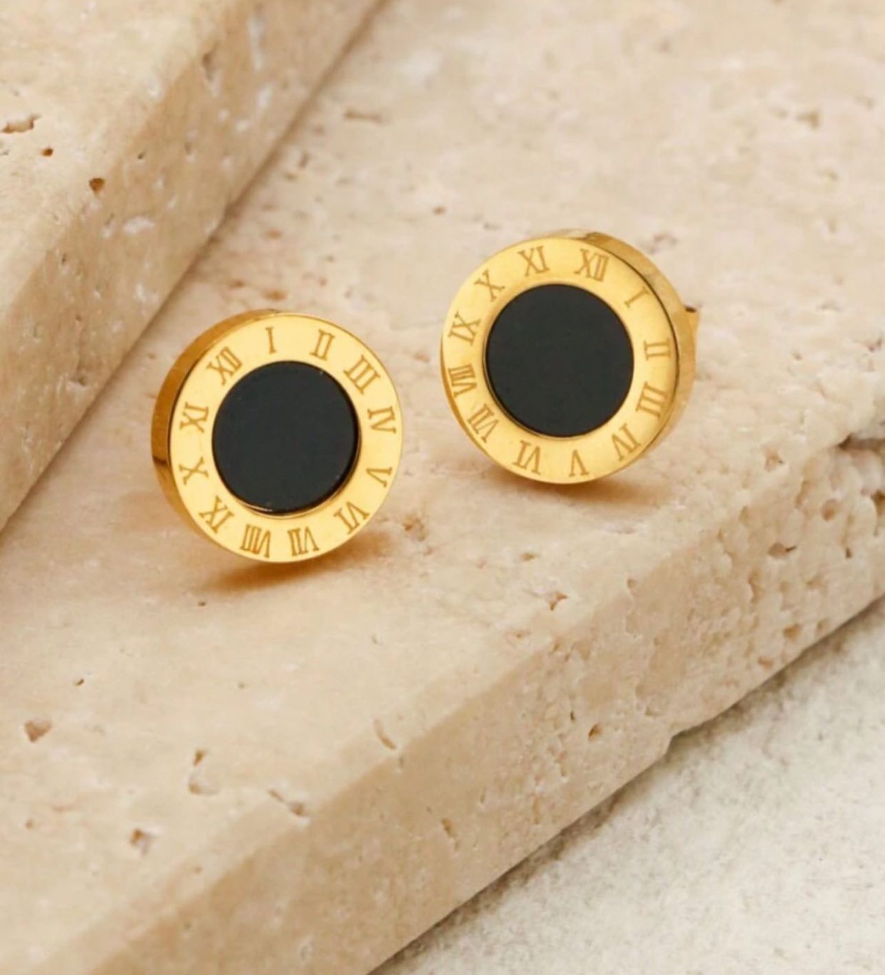 Black Roman Studs