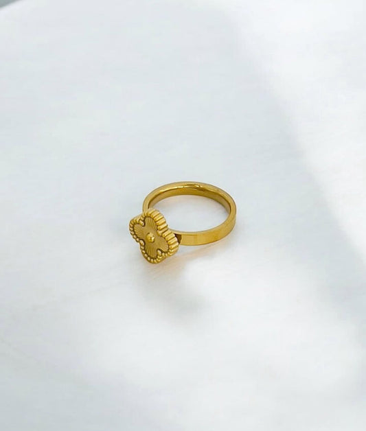 Golden Clover Ring