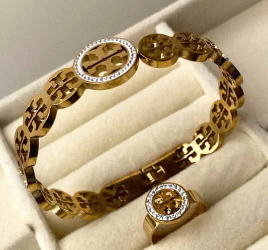Tori Handcuff and Adjustable Ring
