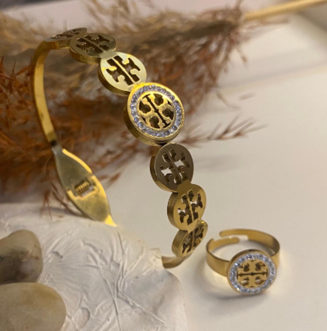 Tori Handcuff and Adjustable Ring