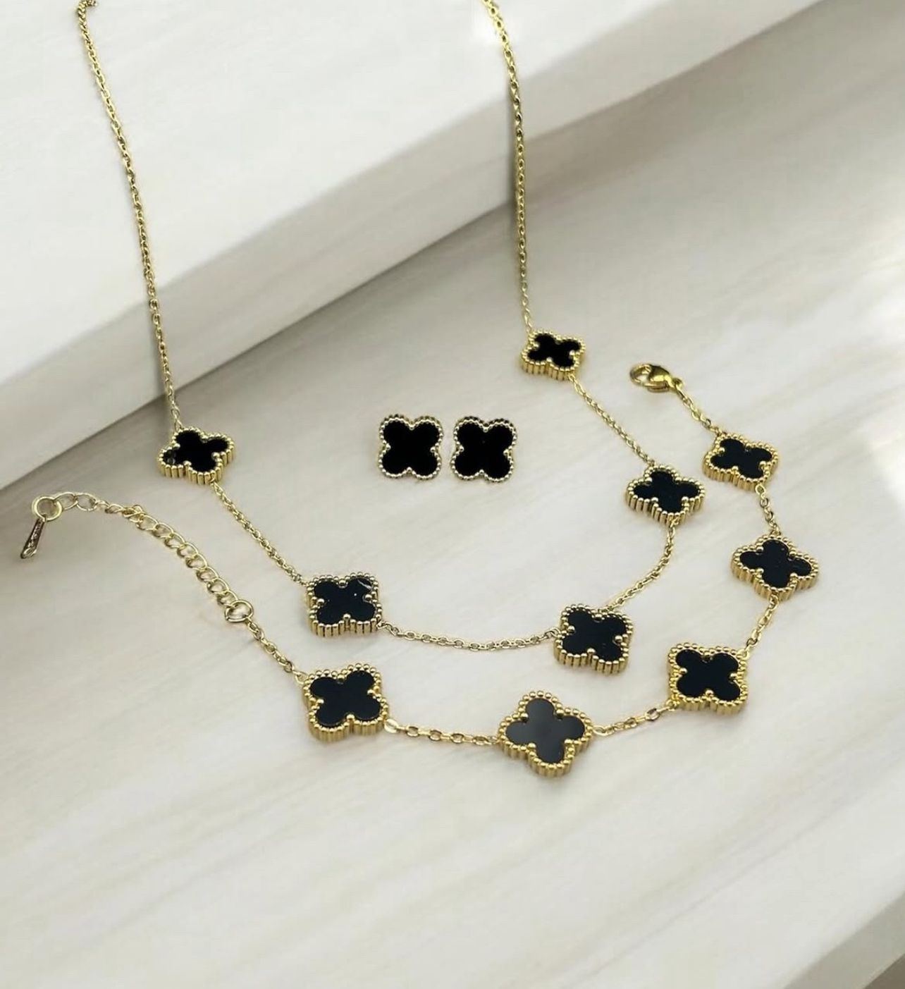 5 Clover Set with Bracelet