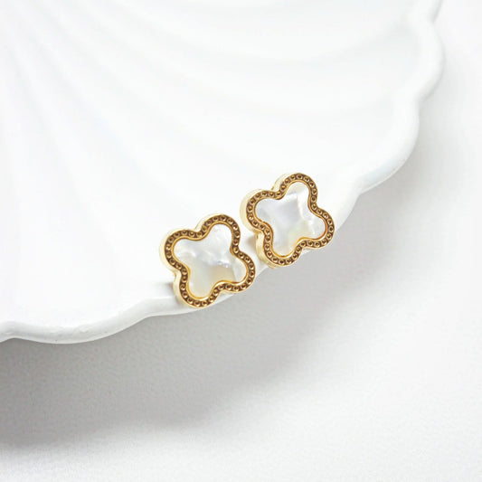 White Clover Studs