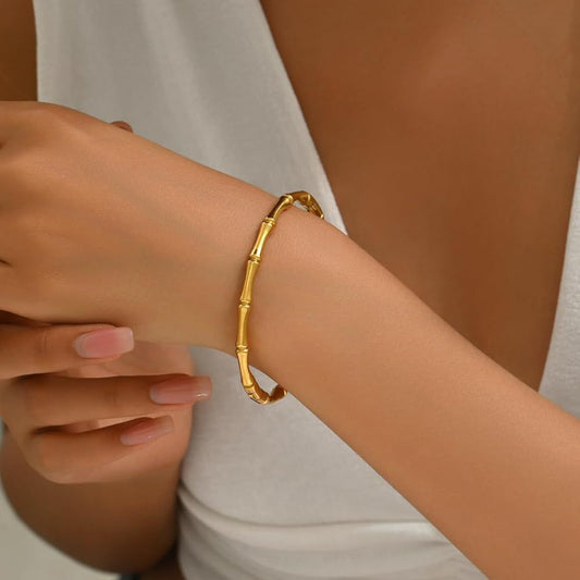 Golden Bamboo Handcuff