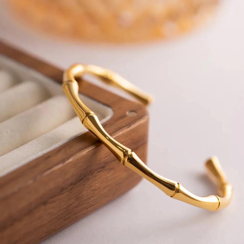 Golden Bamboo Handcuff
