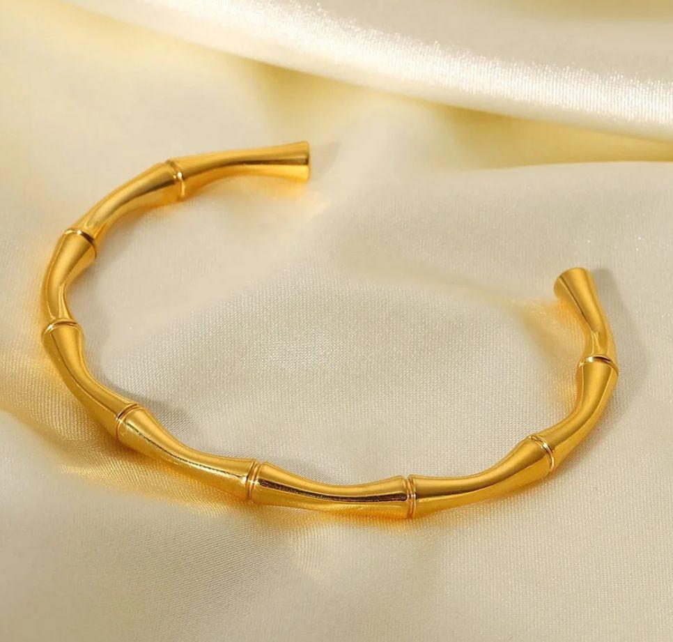 Golden Bamboo Handcuff