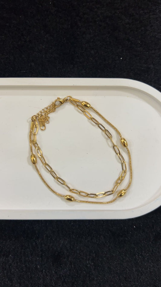 Luxe layer Anklet
