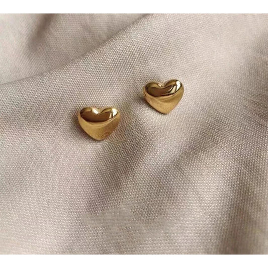 Tiny Heart Studs