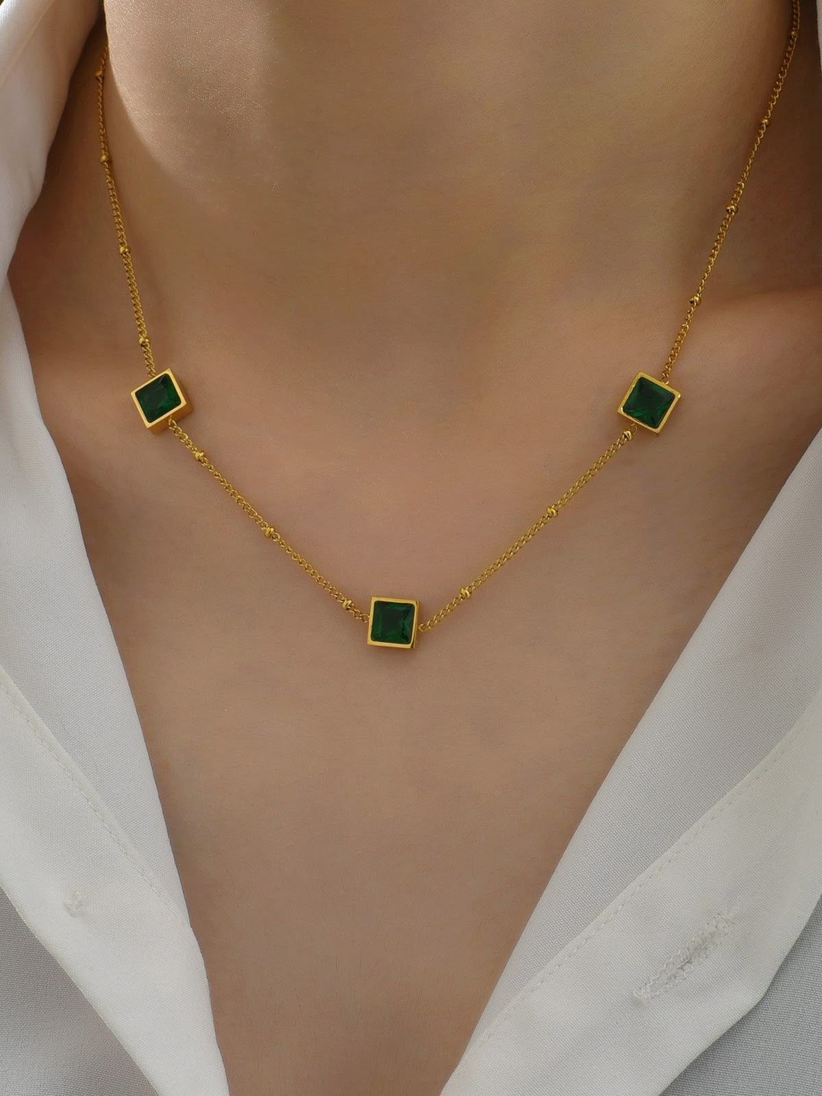 Emerald Luxe Necklace