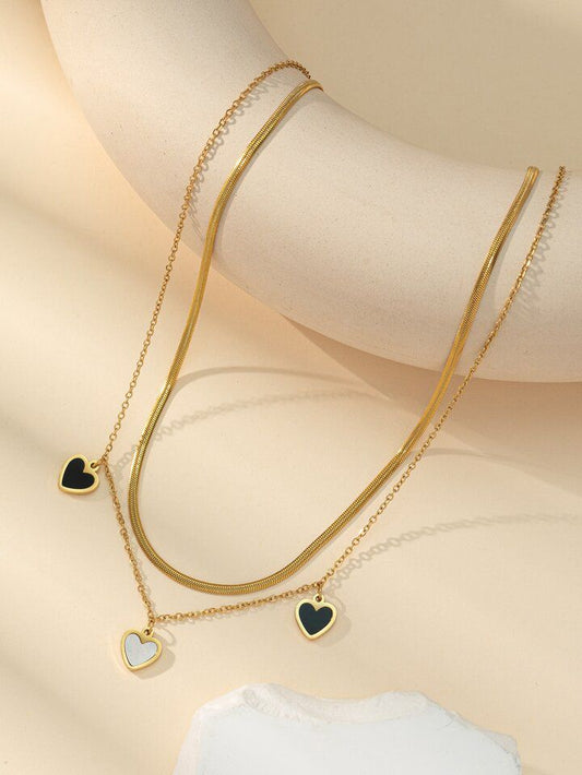 Trio Heart Necklace
