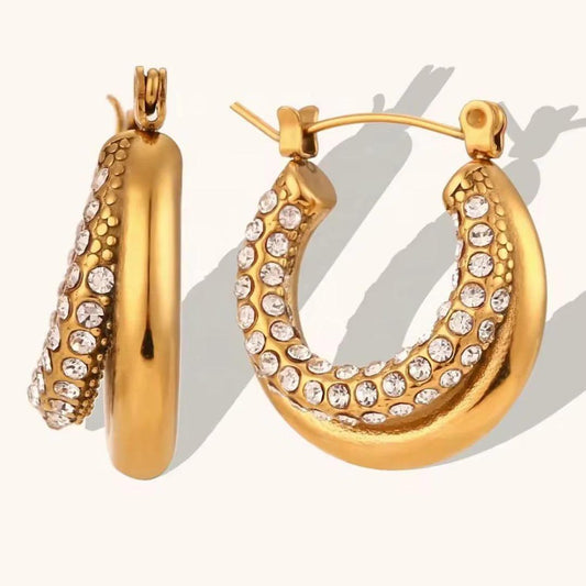 Crown Glow Hoops