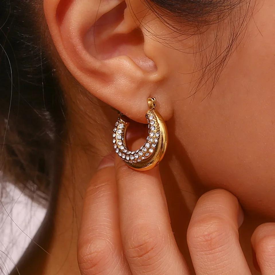 Crown Glow Hoops