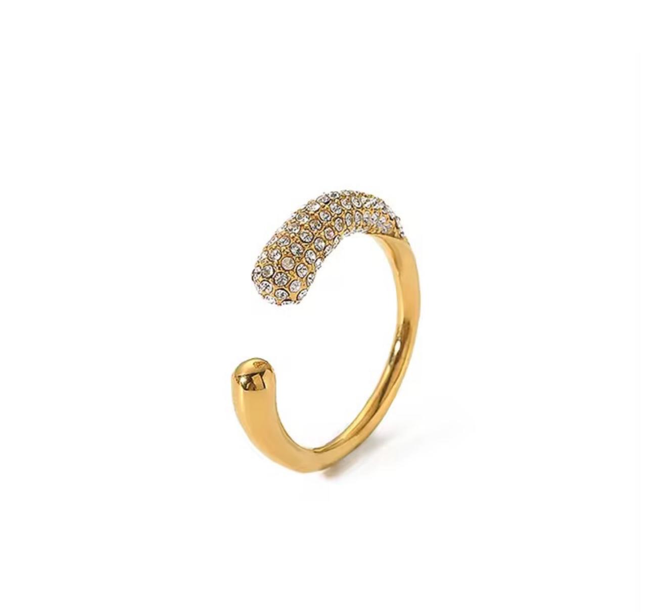 Serene Spark Ring