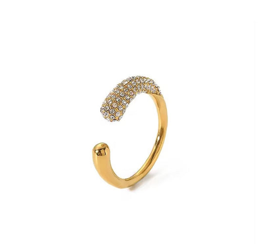 Serene Spark Ring