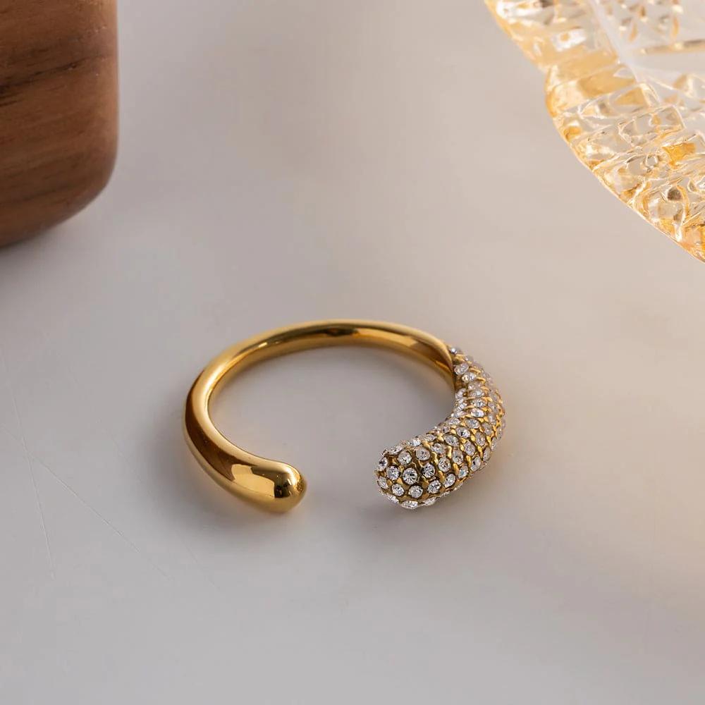 Serene Spark Ring