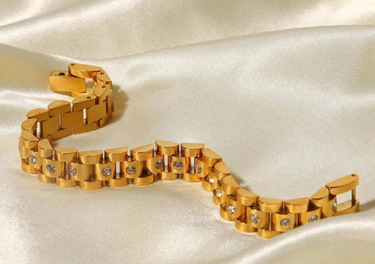 Diamond Grid Bracelet