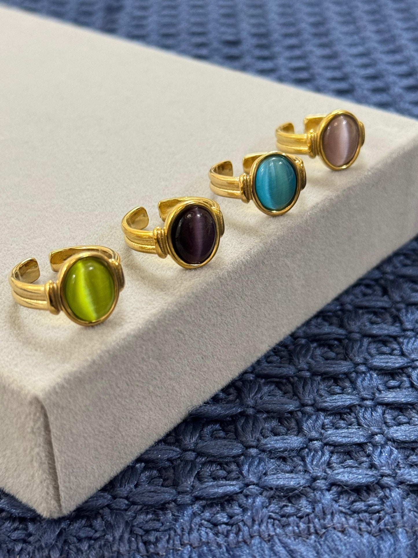 Mood Gem Rings
