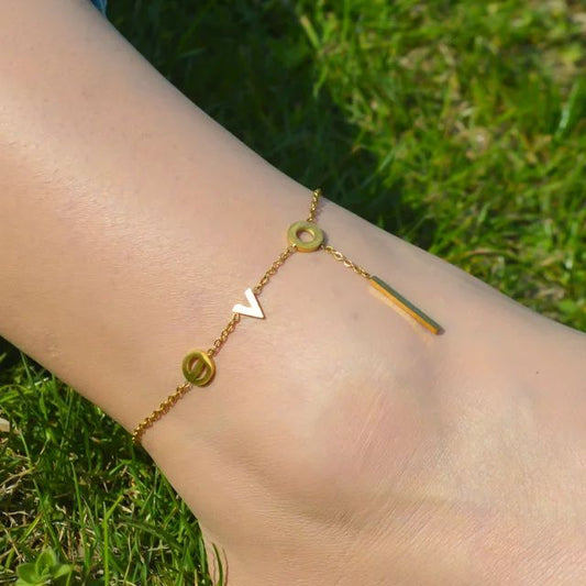 Gold Trail Anklet