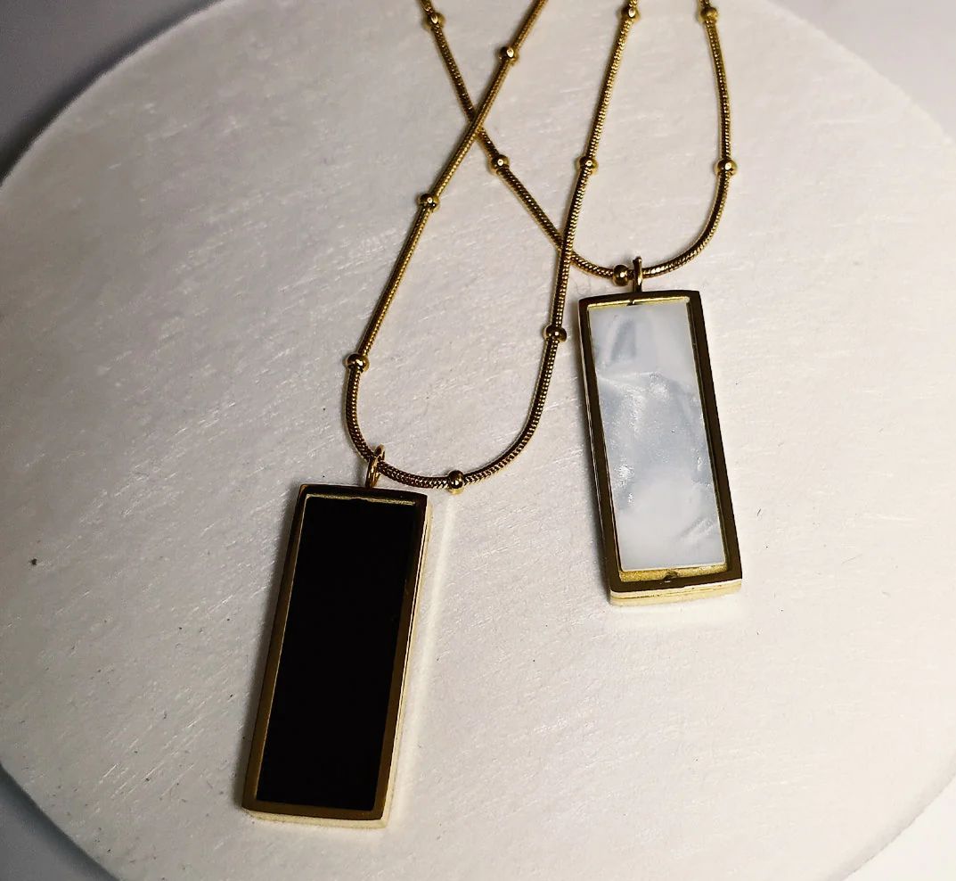 Double Sided Charm Necklace