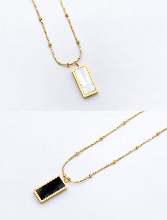 Double Sided Charm Necklace