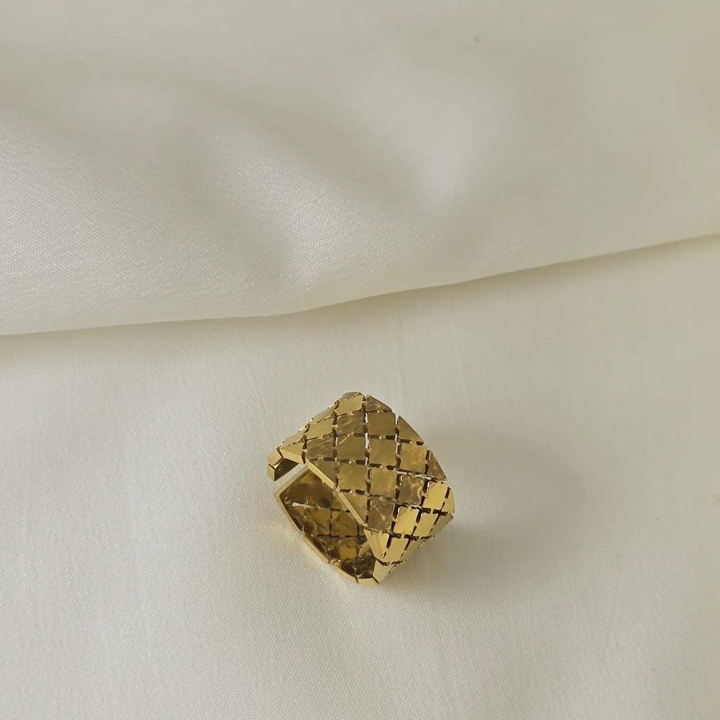 Adjustable Grid Ring
