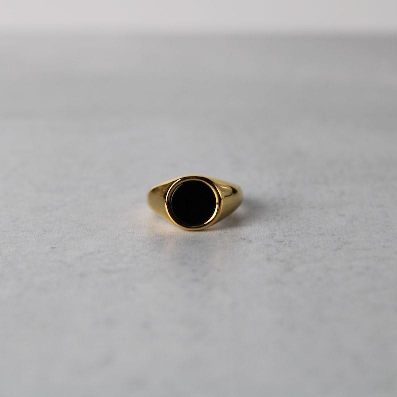 Midnight Signet Ring
