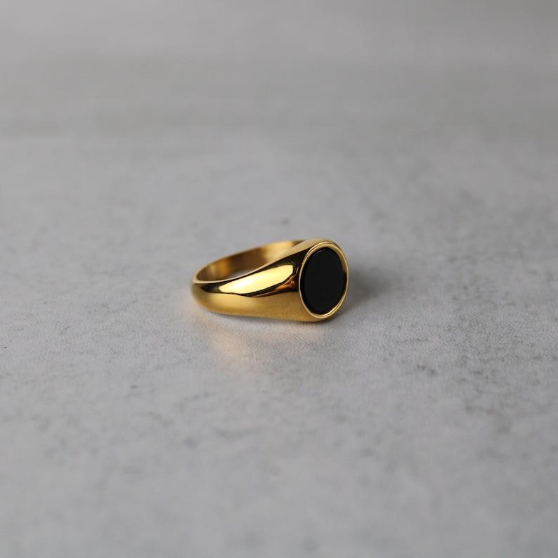 Midnight Signet Ring