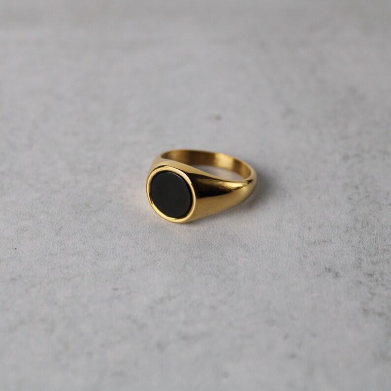Midnight Signet Ring