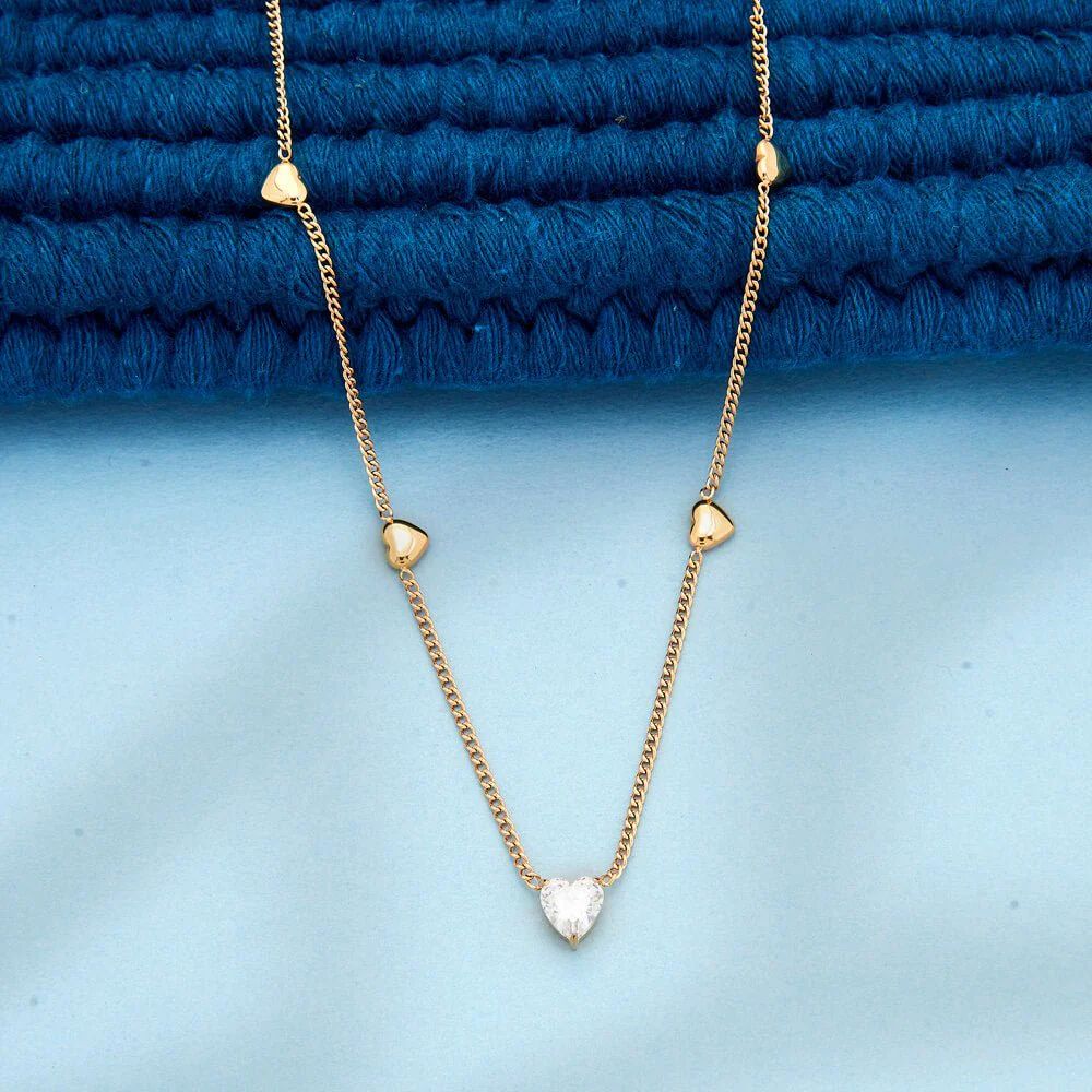 Heart Drop Necklace