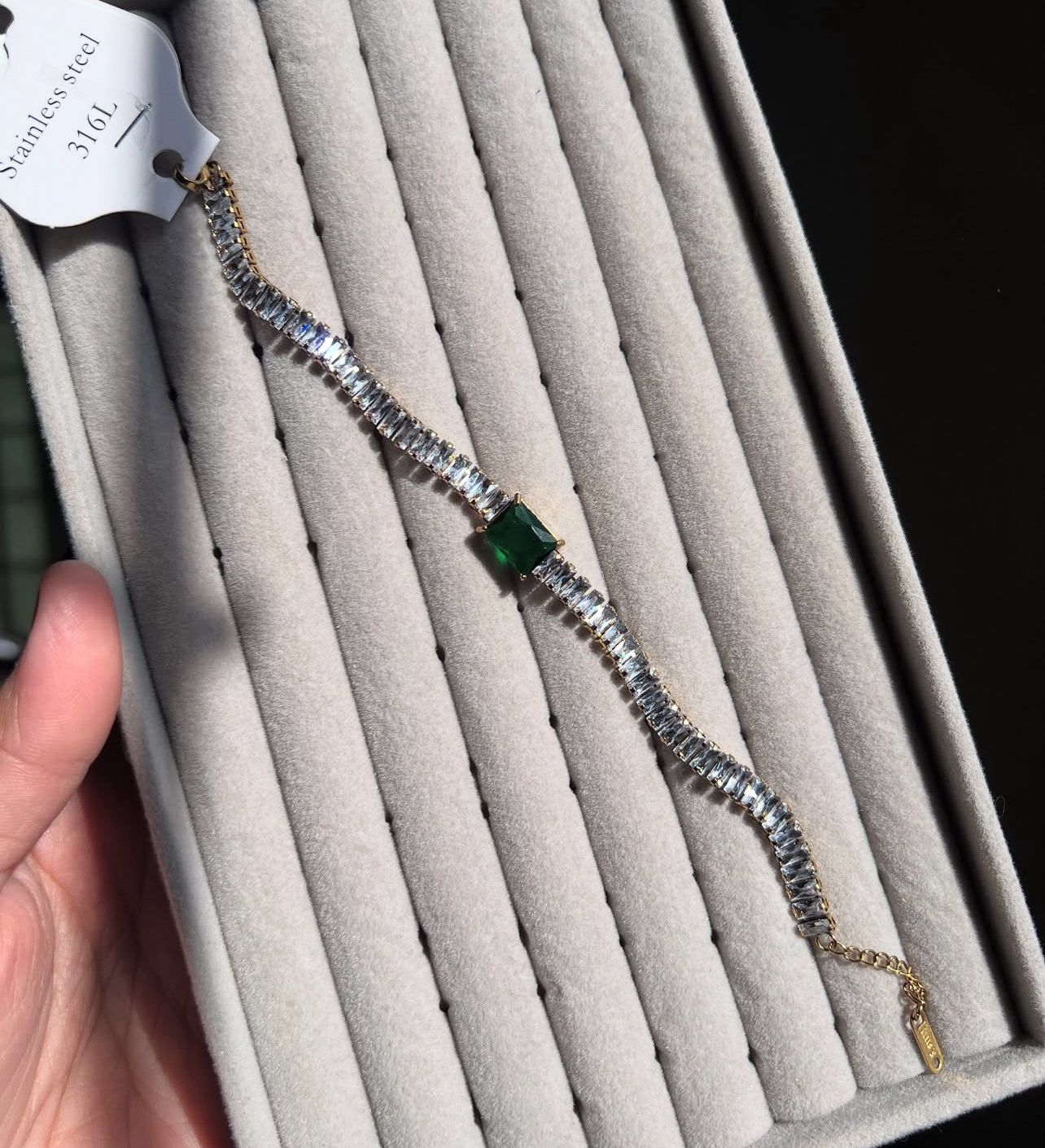 Emerald Radiance Bracelet