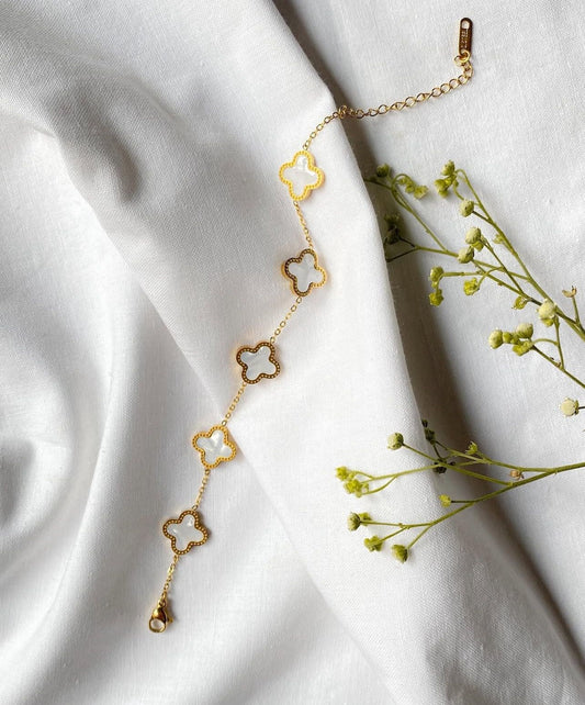 White Clover Bracelet