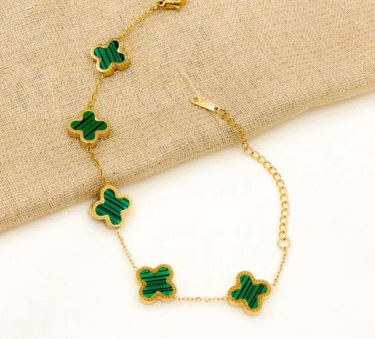 Green Clover Bracelet