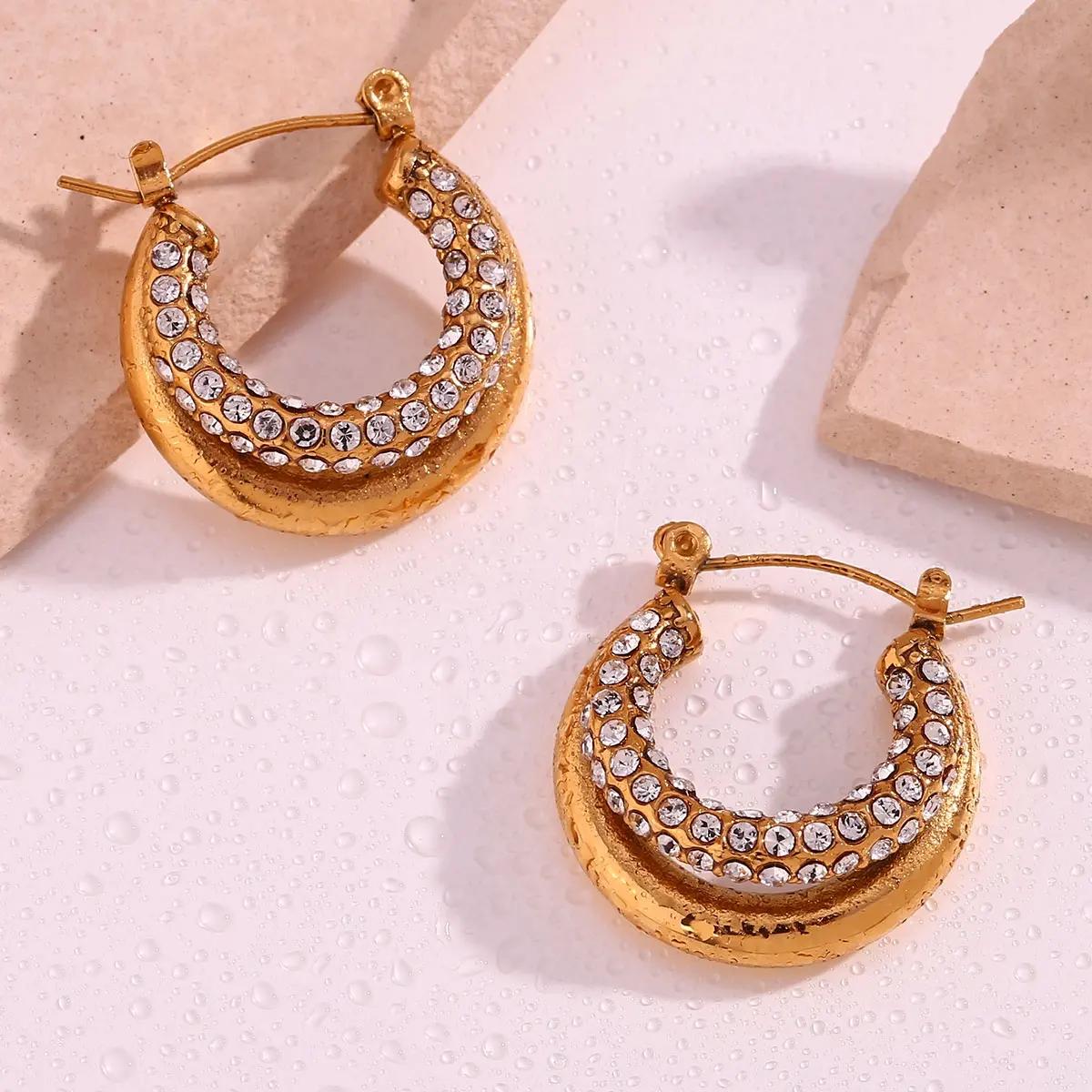 Crown Glow Hoops
