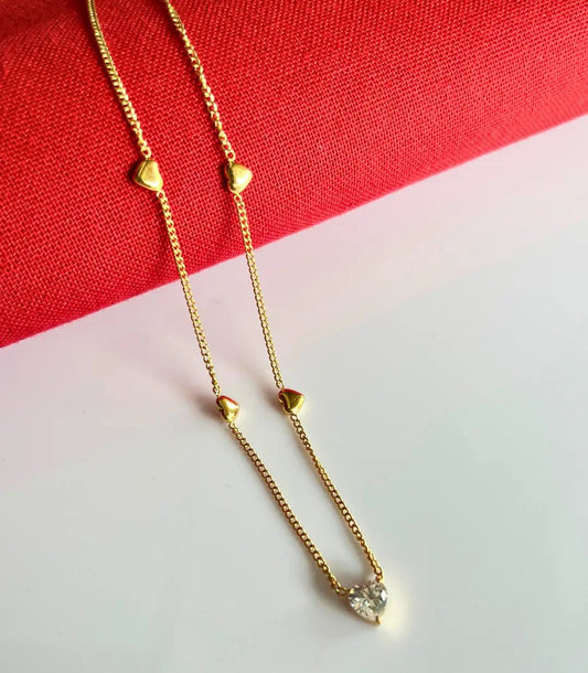 Heart Drop Necklace